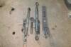 Assorted top link parts t/w a drawbar