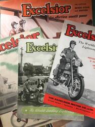 Excelsior bike brochures