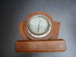 Smiths mounted vintage car clock, good working order