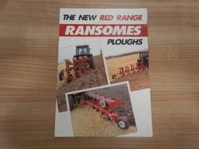 Ransomes ploughs - The New Red Range sales leaflet