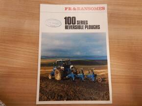 Ransomes FR100 series reversible plough sales leaflets