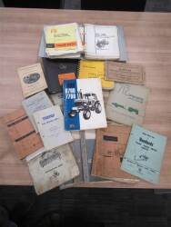 A large qty of agricultural parts lists to inc; Ford 6700-7700, Class Combine, Massey-Harris 712 spreader, Massey Ferguson 701 baler, Marshall etc