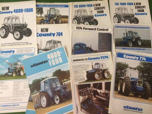 County tractor brochures (12)