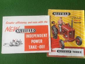 Nuffield Universal Three tractor and PTO brochure (2)