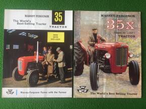 Massey Ferguson 35 and Massey Ferguson 35X brochures (2)
