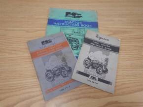Ferguson instruction books (2) and a diesel engine reference book to inc; Diesel Tractor and Tractor (3)