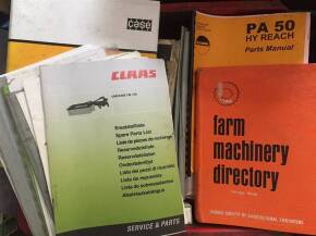 Box of farm literature
