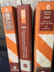 Fiat tractor 90 series and F100, F110, F120, F130 workshop manuals