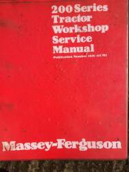 Massey Ferguson 200 series tractor workshop manual