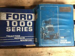 Ford 1000 series and 600 series manual