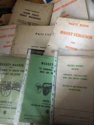 Massey Harris and Massey Ferguson manuals