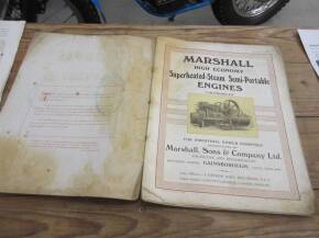 Marshall Sons & Co. Catalogue of super heated steam semi portable engines