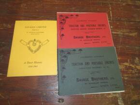 Savage Bros; Traction & Portable Engines (2) and A Short History (3)