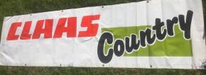 Claas Country banner (780mm x 2880mm)