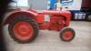 ALLIS CHALMERS Model U 4cylinder petrol/paraffin TRACTOR On pneumatic wheels and tyres fitted with pulley wheel. An earlier restoration