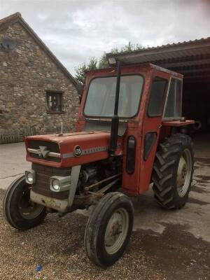 c1960s MASSEY FERGUSON 135 3cylinder diesel TRACTOR Fitted with ...