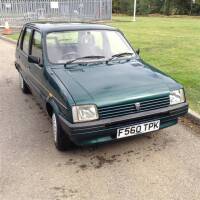 1989 998cc Austin Rover Metro 1.0L Reg. No. F560 TPK Chassis No. SAXXFMWB1BD38693 A rare survivor with just 21,000 recorded miles which the vendor states as being completely genuine. The body is described as being totally original and unwelded having had 