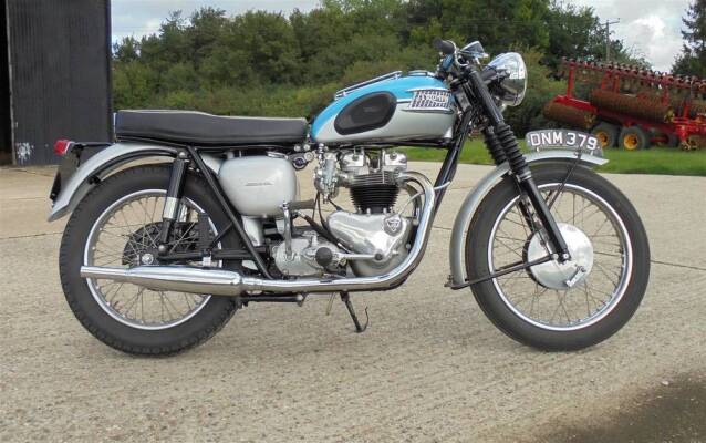 1961 650cc Triumph T120R Bonneville Reg. No. DNM 379 Frame No. T120R D13192 Engine No. T120R D13192 The legendary Bonneville first hit the streets in 1959, it's clean lines, aggressive styling and phenomenal performance made it an immediate best seller, t