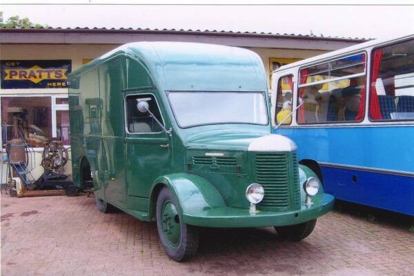 1949 Hotchkiss PL20 30hp van Reg. No. N/A An older restoration, originally purchased from Cheffins (April 2004) imported from France in 1980. Unregistered for road use but supplied with a good history file and evidence of some earlier film work. Consigned