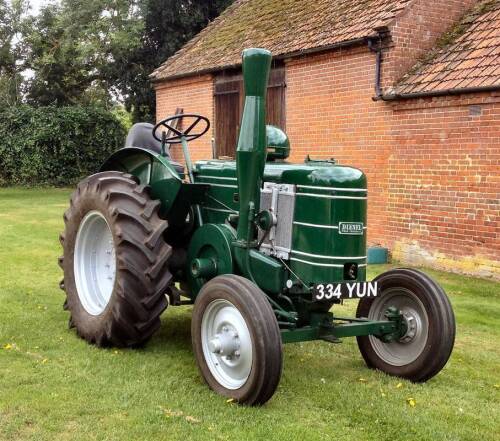 1948 FIELD MARSHALL Series 2 single cylinder diesel TRACTOR Reg. No. 334 YUN Serial No. 7381 In the current ownership since 2012 this extremely well presented Series 2 was fully restored prior to the purchase by acknowledged marque experts Robert H Crawfo