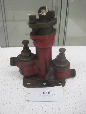 Foden steam wagon water pump stated to be in good working order