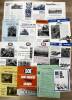 Ernest Doe, a qty of implement brochures, Doe 130 brochure and test re-prints