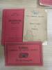 Fordson; M.O.M. Price list of parts, 1934 Parts Price List, 1933 Schedule of Repair Charges