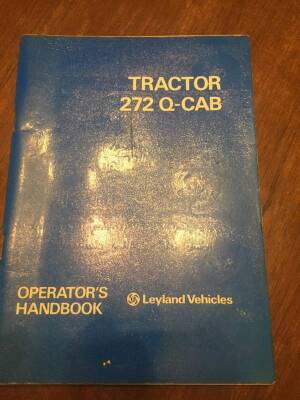 Leyland 272 Q-Cab operators manual