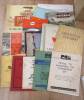 Qty farming accessories catalogues and instruction books 1940s-60s