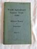 World Tractor Trials 1930 official report by the RASE 110pp