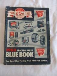 1963 Tractor Parts Blue Book 130pp