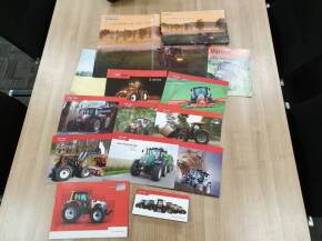 Valtra, qty tractor range brochures and leaflets etc (10)