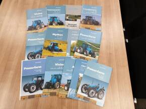 Landini, qty tractor sales leaflets and brochures (13)