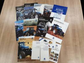 New Holland, qty tractor brochures and price lists etc (13) 1994-1998