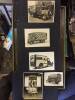 1930/40s commercial lorry photos, some with advertising (9) to inc' Bird's Custard, Mobiloil and Allenbury's Dental Cream