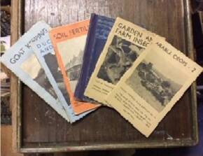 Young Farmers Club booklets from 1945 (6), to inc' farming and animal husbandry