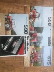 Massey Ferguson 500 series tractor brochures