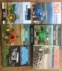 6no. tractor books by Claude Culpin and Michael Williams