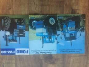 Ford tractor 10 series, TW Series and FW60 brochures