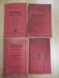Fordson instruction/parts/spare parts and repair charges booklets