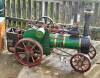 3ins scale Savages Little Samson single cylinder 2 speed agricultural traction engine. Regularly run and shown over the last 5 years c/w ride on trailer which is fitted out with a water tank and battery operated pump. A run of boiler test certs are suppli