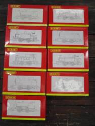 Hornby 00; Nine 0-4-0 locomotives, all boxed and unused, R2597, R2665, R2783, R2877, R2960, R3069, R3091, R3213, R3292