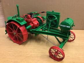 1/10 scale Overtime high detailed scratch built replica tractor model