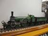 5ins gauge GNR Stirling 8ft single G class 4-2-2 No.1 of 1870. A first class model of this famous locomotive which has been built to a high standard from Clarkson castings. The splasher is beautifully pierced with 11 vents exactly as the real thing, the p