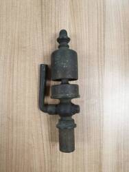 Brass steam whistle, approx. 9ins