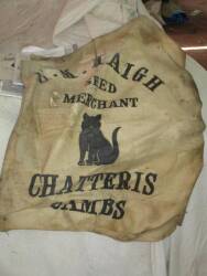 Large qty of hessian sacks for Haigh Seed Merchants, Chatteris, Cambs