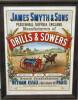 James Smyth and Sons of Peasenhall, Suffolk advertising poster, 65x49cm