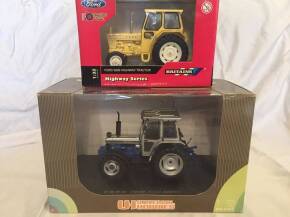 Britains Ford Highway 7000 Tractor and UH Ford 7810 Silver Jubilee Tractor
