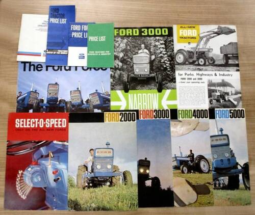 Ford tractor sales brochures and price lists, Force and Pre-Force models (12)