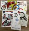 Italian motorcycle brochures 1950s-70s: Guzzi, Moto Pesaro, Bianchi, etc (7)